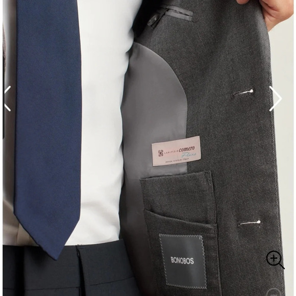 New Bonobos- Jetsetter Stretch Italian Wool Blazer - Picture 7 of 16